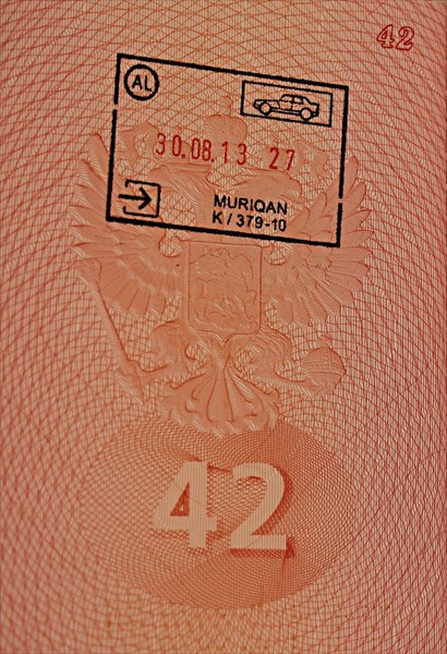 136-Штамп в паспорте